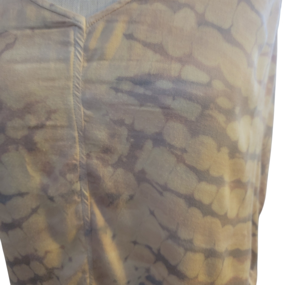 River + Sky, Beige Tie-Dye Tank Top, Size Medium - Picture 3 of 6